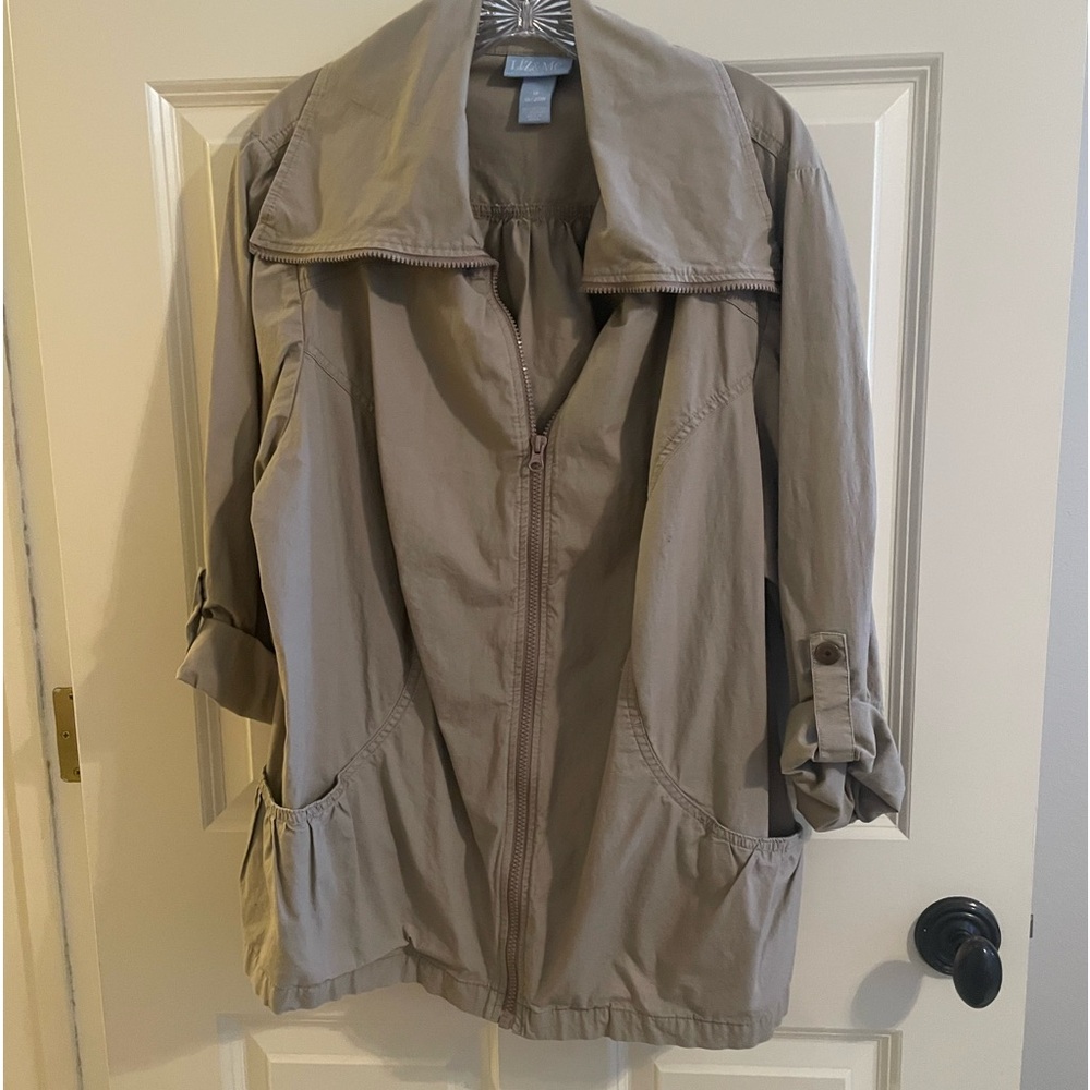 Women's Beige Casual lightweight Jacket (34)
